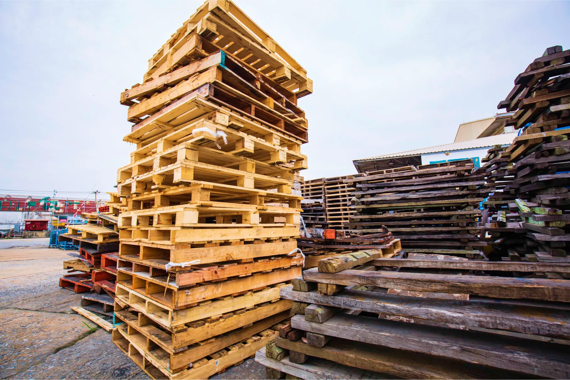 Dit zijn de voordelen van gebruikte pallets