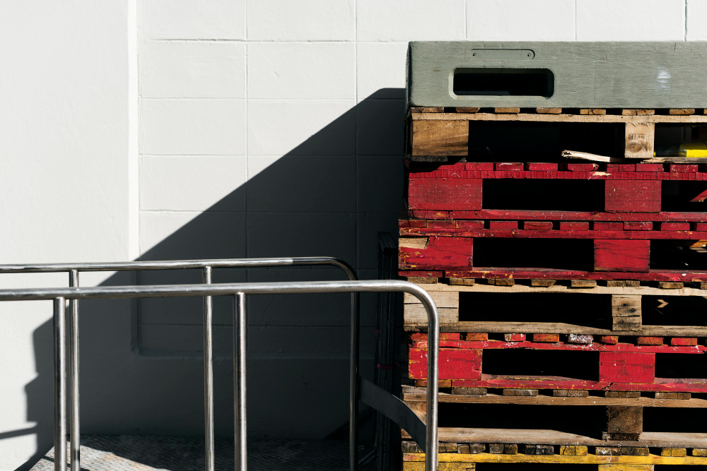 Blokpallet of balkpallet